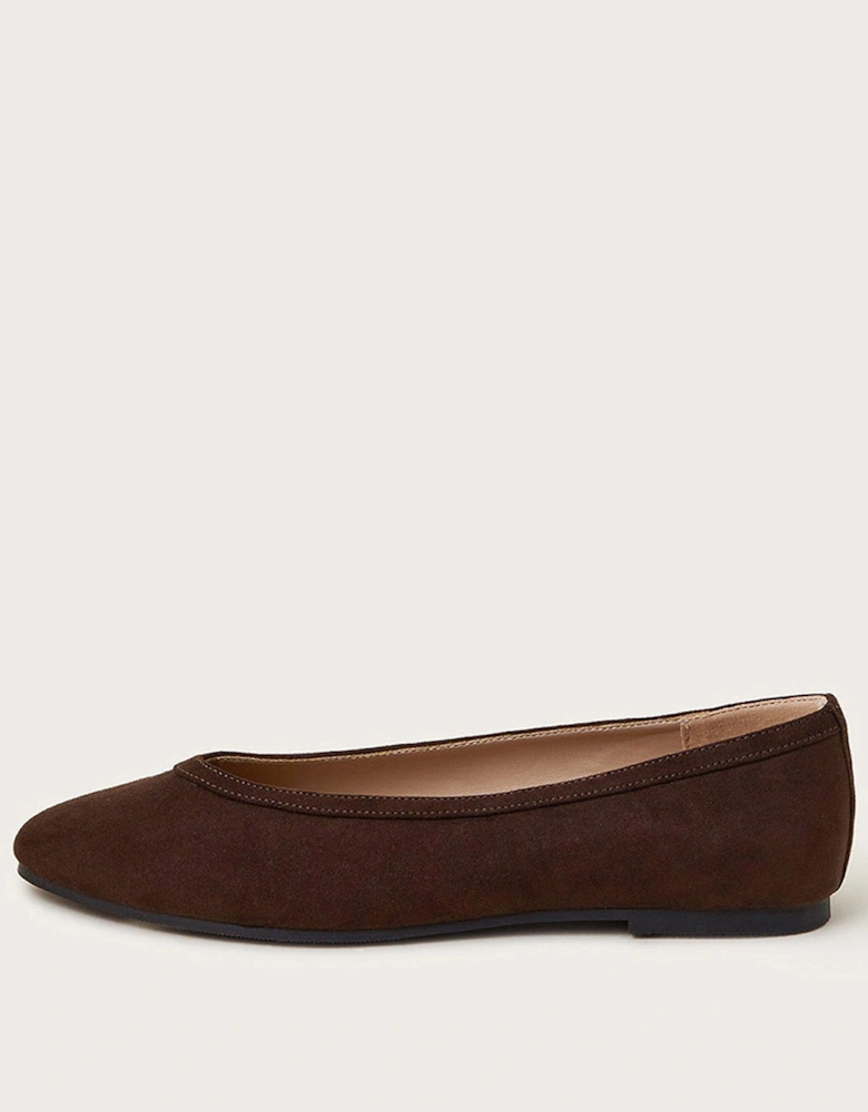 Tori Suede Pumps - Brown