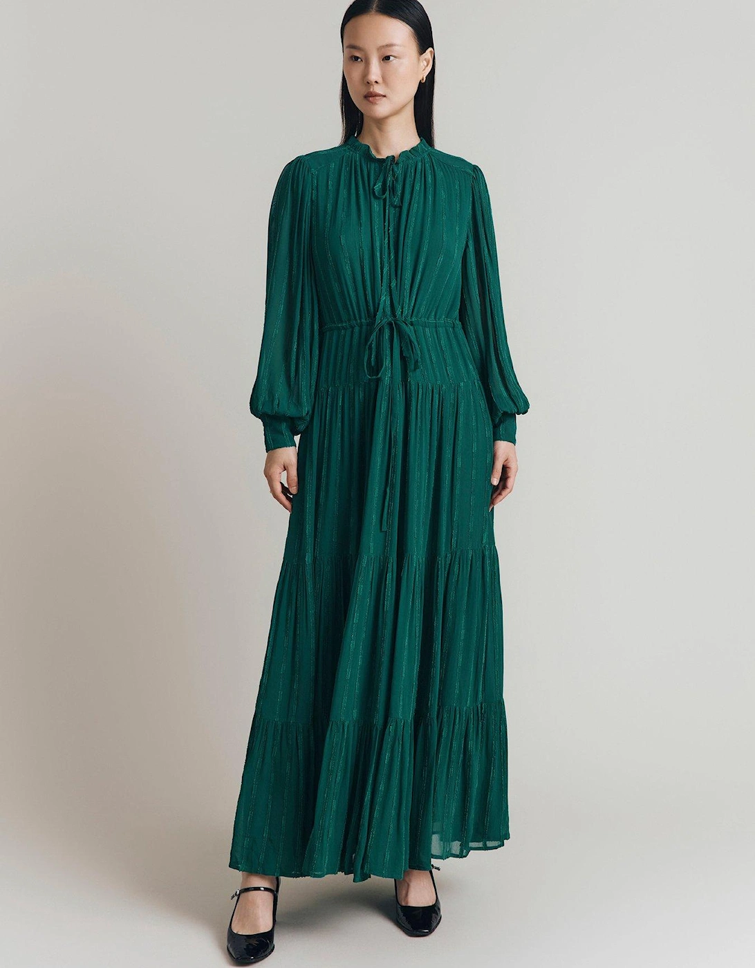 Margot Dress - Dark Green, 2 of 1