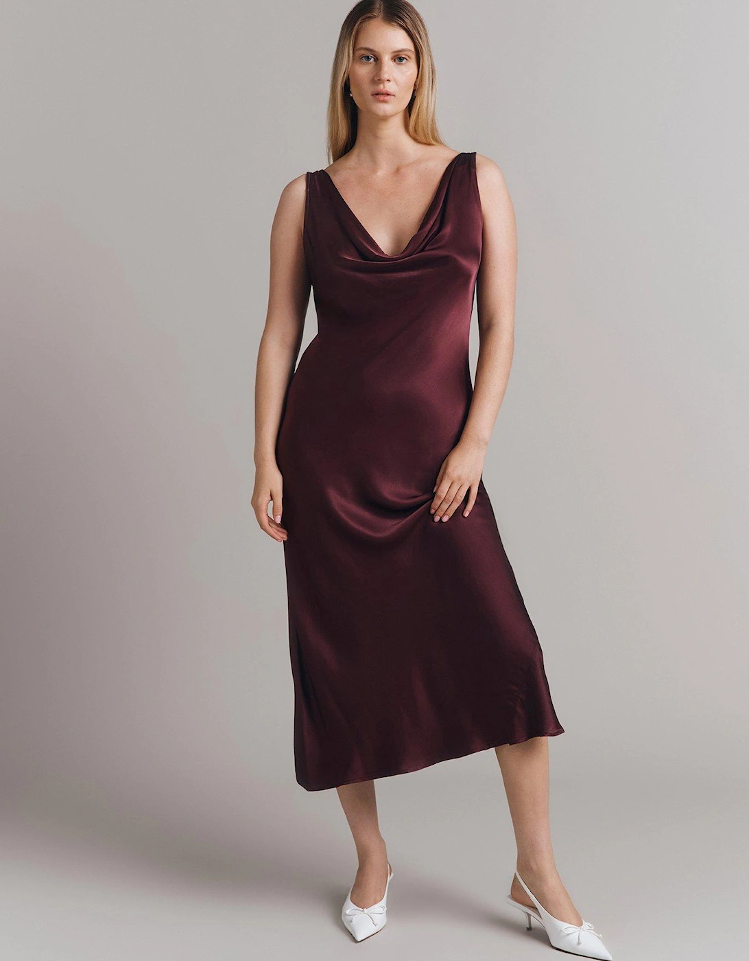 Olive Dress - Wine, 2 of 1