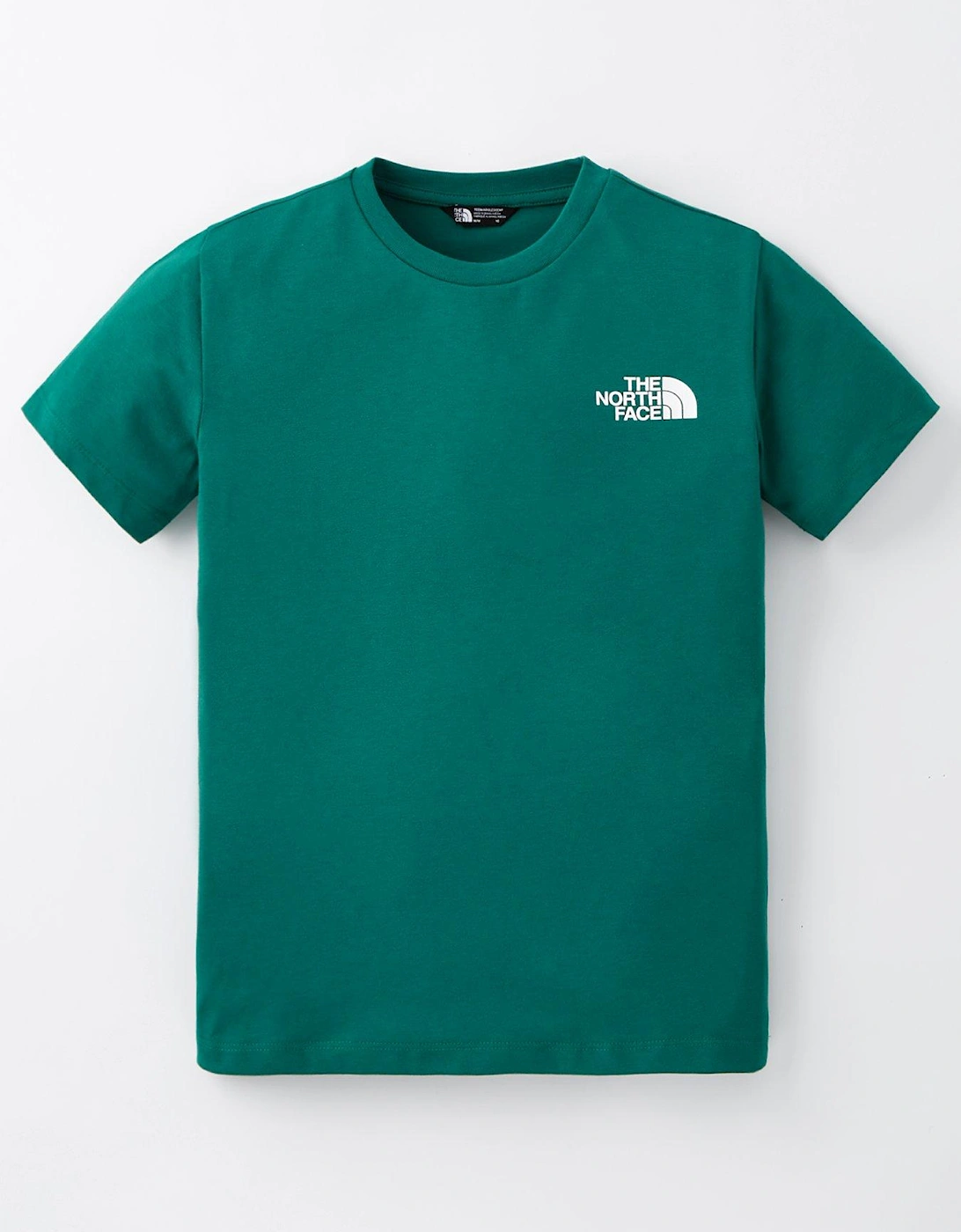 Juniors Short Sleeve Simple Dome T-Shirt - Green, 5 of 4