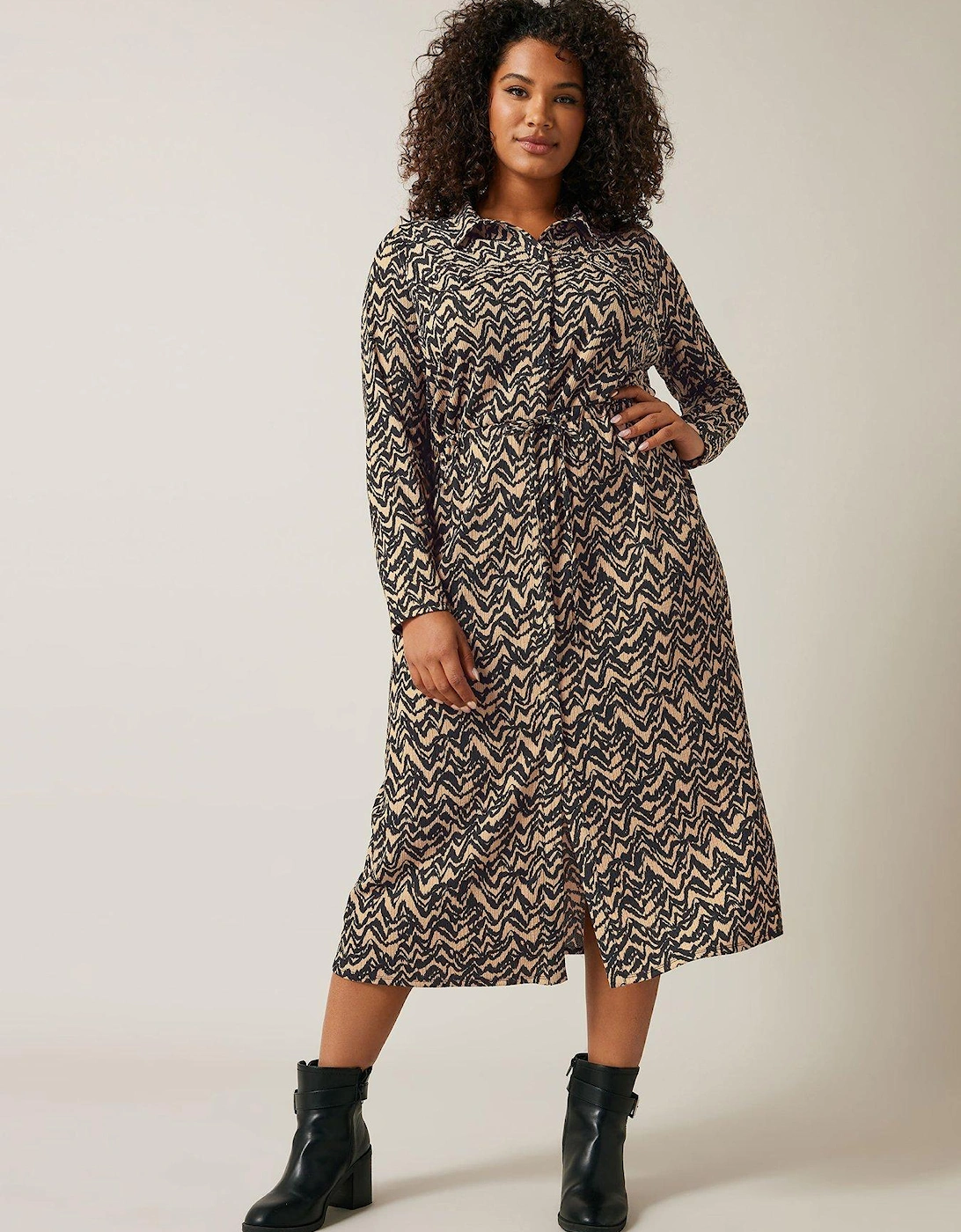 Jersey Crepe Utility Dress, 2 of 1