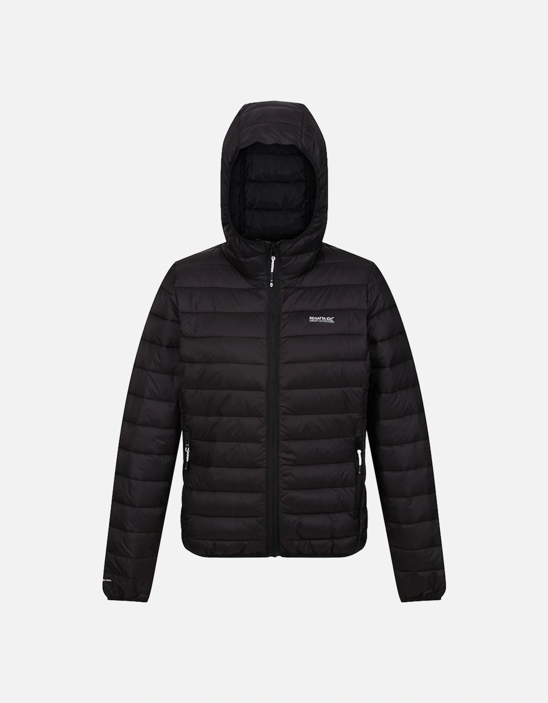 Regatta Women's Black Marizion Hooded Padded Insulated Jacket Coat - : Size 10