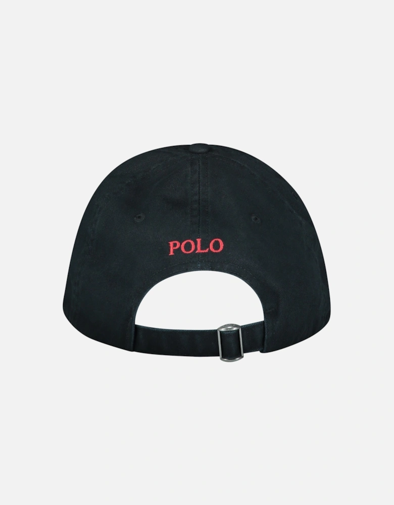 Ralph Lauren baseball Cap - Black/Red Pony