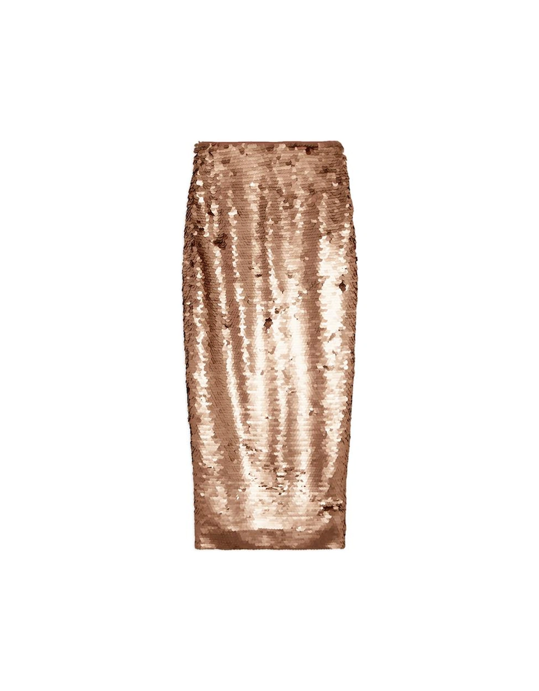 Sequin Woven Midi Skirt