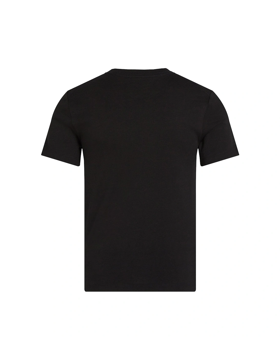 Kids CK Monogram Short Sleeve T-Shirt - Black