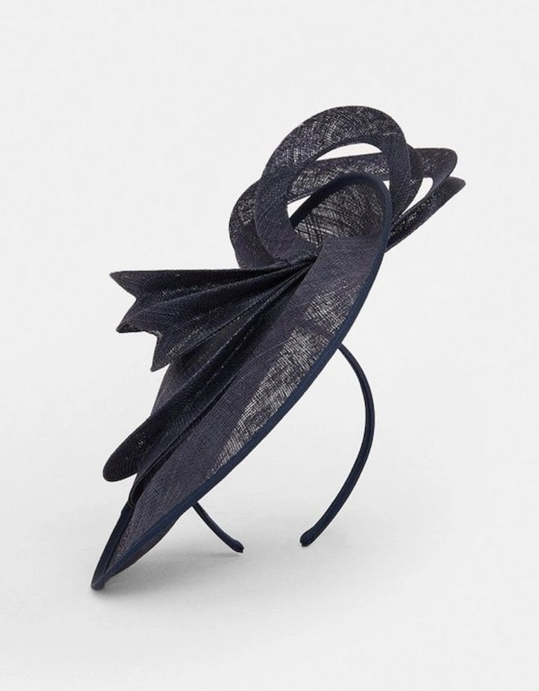 Asymmetric Disc Headband Fascinator