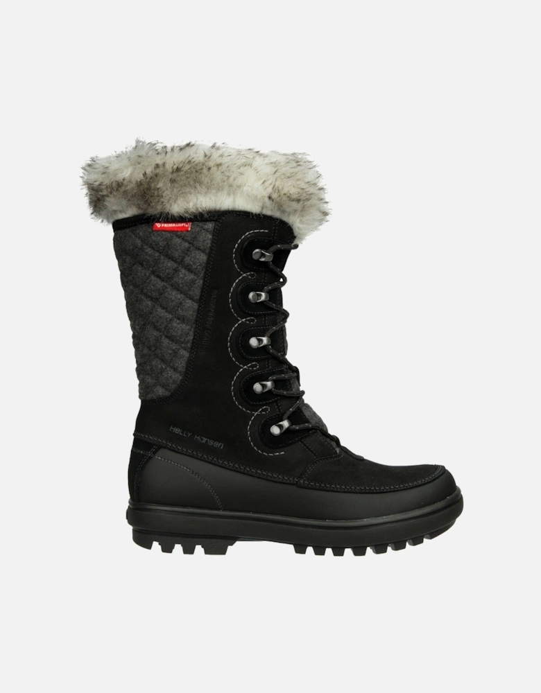 model Garibaldi Winter Boots Female in Jet Black