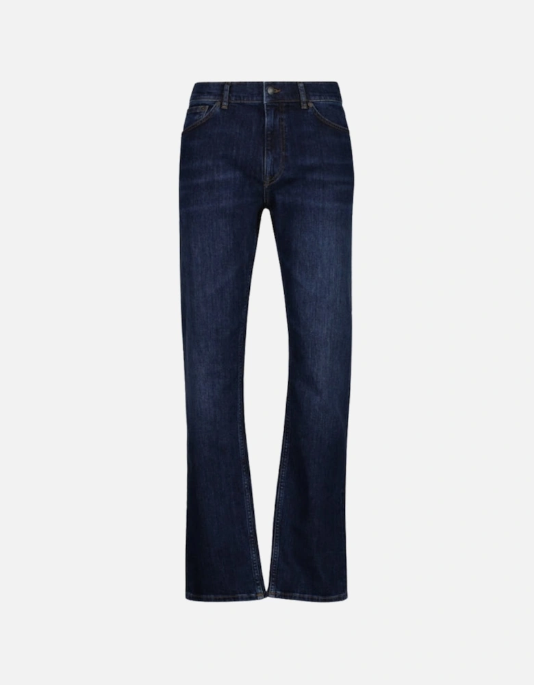 Regular Fit Jeans - Dark Blue Worn In