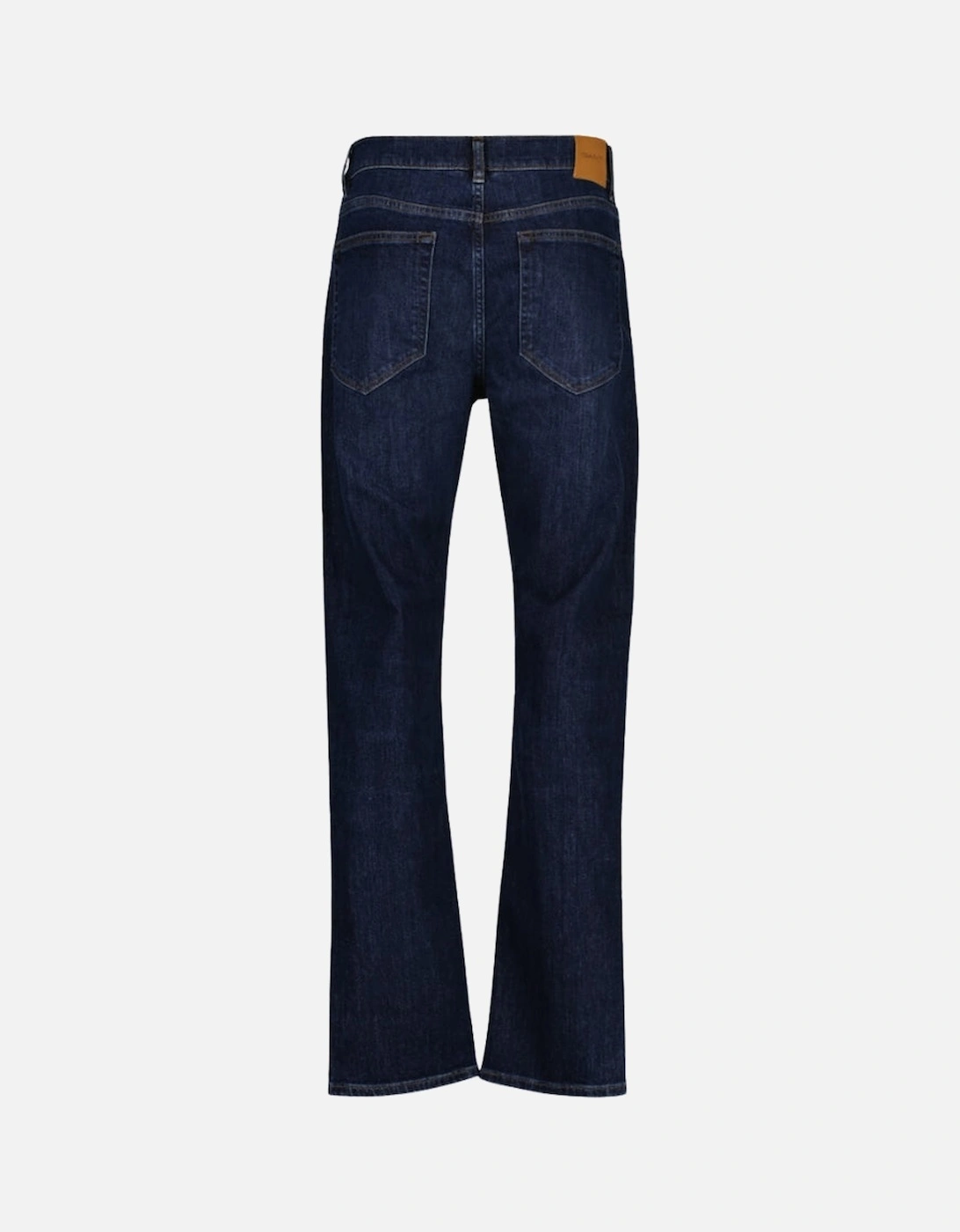 Regular Fit Jeans - Dark Blue Worn In