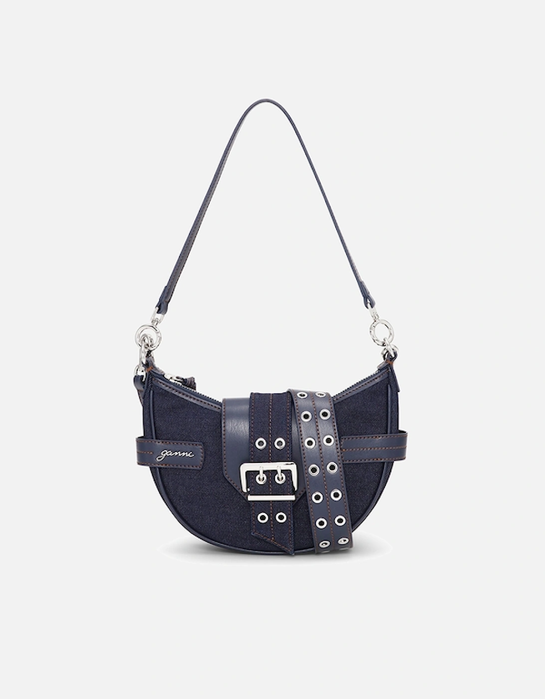 Small Bucky Crossbody Denim Bag, 2 of 1
