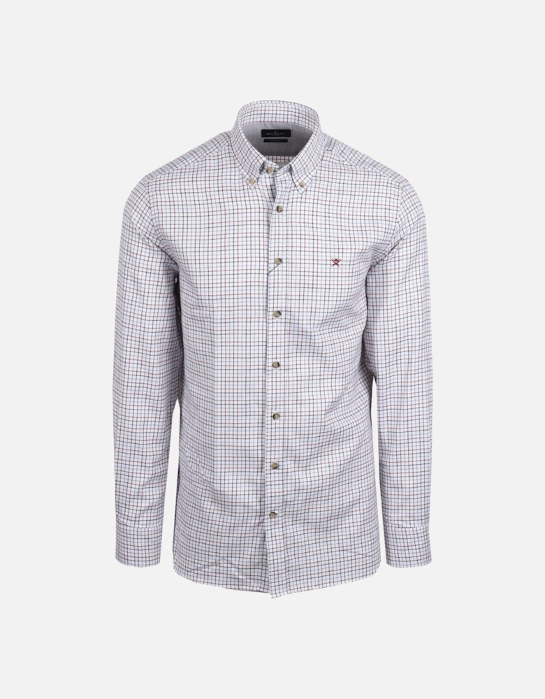 Brushed Tattersal Shirt Red Check