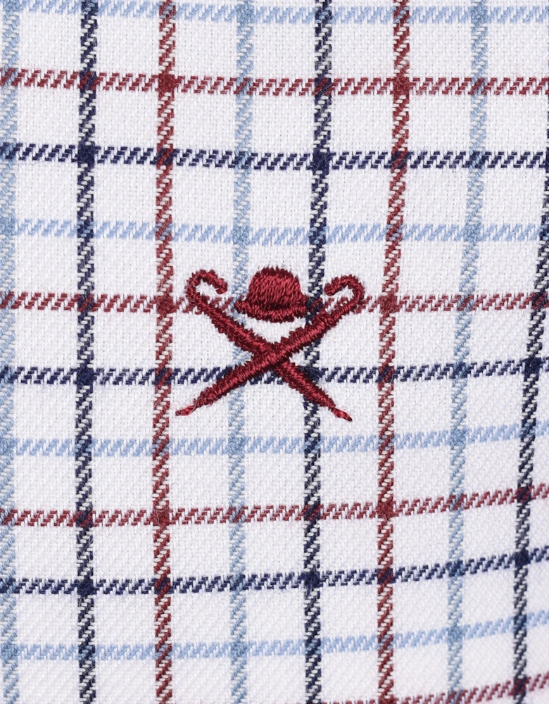 Brushed Tattersal Shirt Red Check