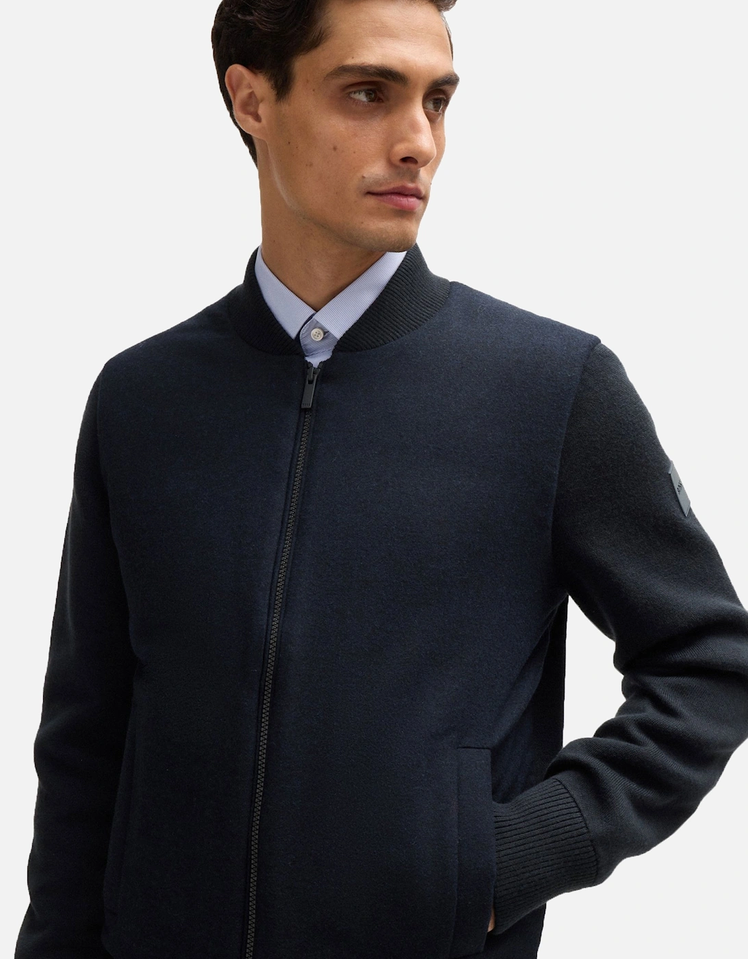 Boss P-Eflano Jacket Dark Blue