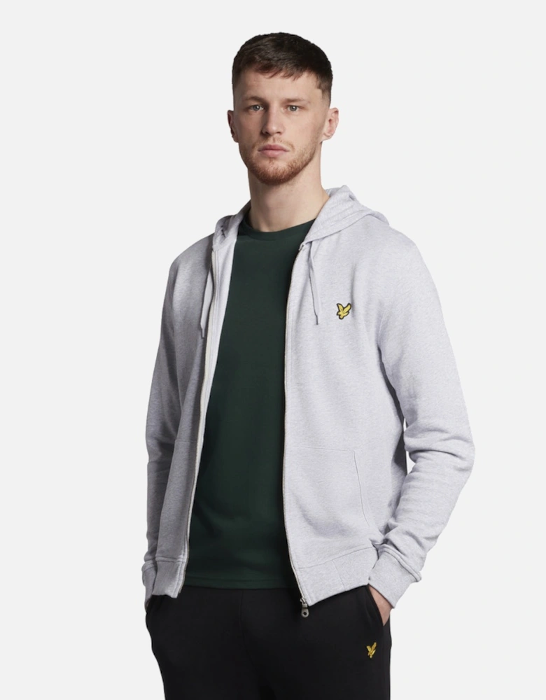 Lyle & Scott Mens Zip Through Regular Fit Cotton Hoodie