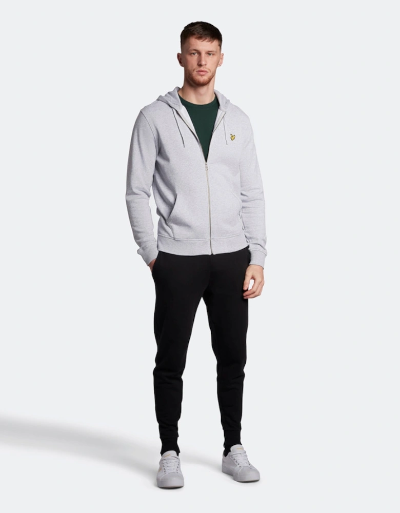 Lyle & Scott Mens Zip Through Regular Fit Cotton Hoodie