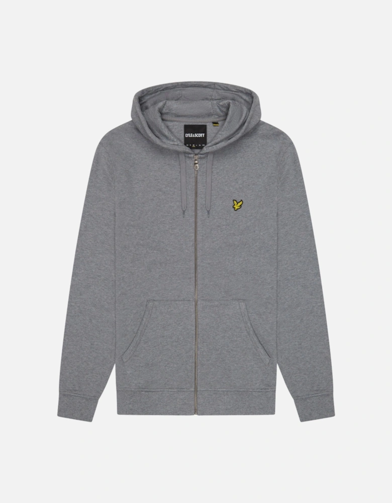 Lyle & Scott Mens Zip Through Regular Fit Cotton Hoodie