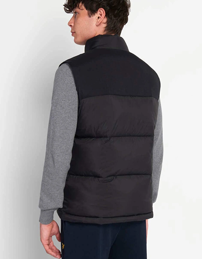 Lyle & Scott Mens Wadded Waterproof Padded Bodywarmer Gilet