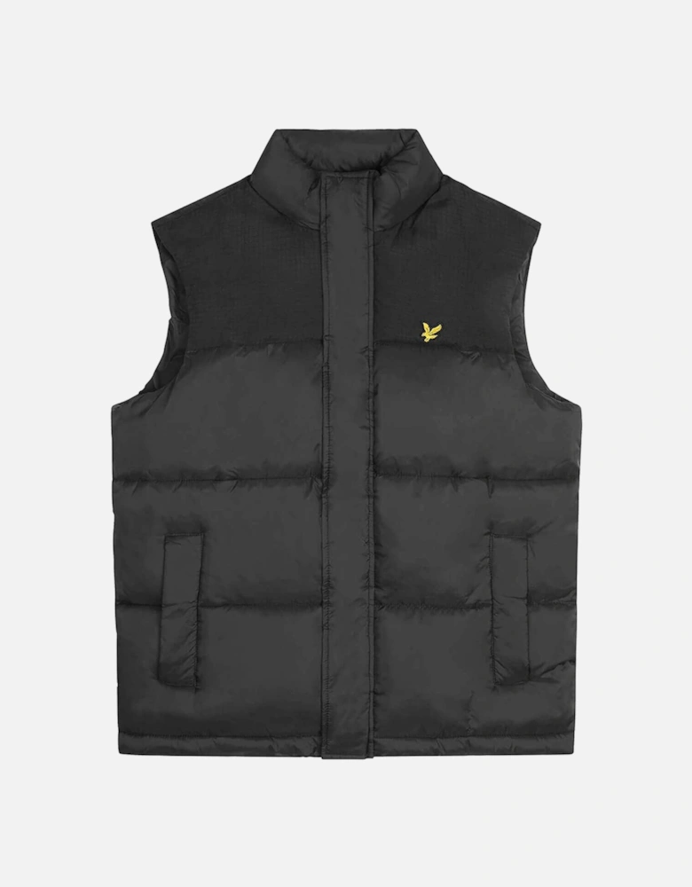 Lyle & Scott Mens Wadded Waterproof Padded Bodywarmer Gilet