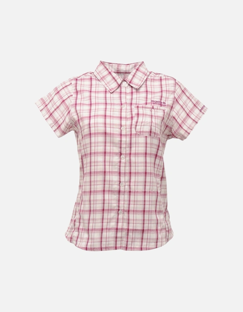 Womens Tamika Button Short Sleeve Shirt