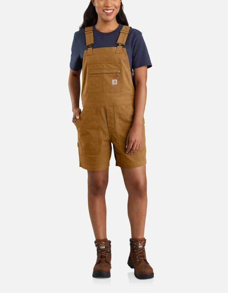 Carhartt Womens Rugged Flex Relaxed Fit Shortall Overalls