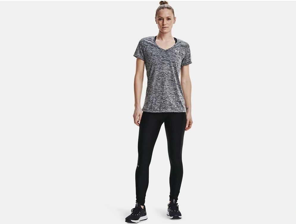 Womens UA Tech Twist V-Neck Loose Fit T Shirt