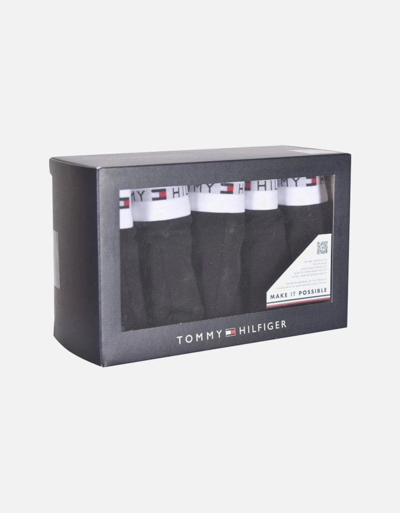 5-Pack Signature Cotton Briefs, Black