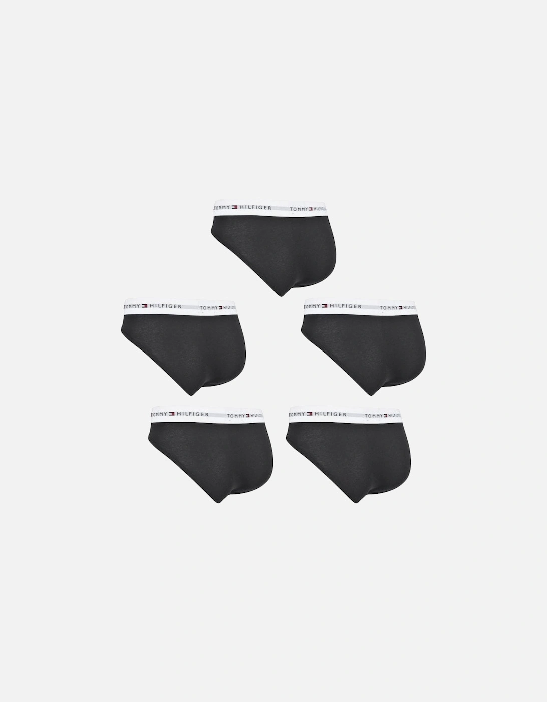 5-Pack Signature Cotton Briefs, Black