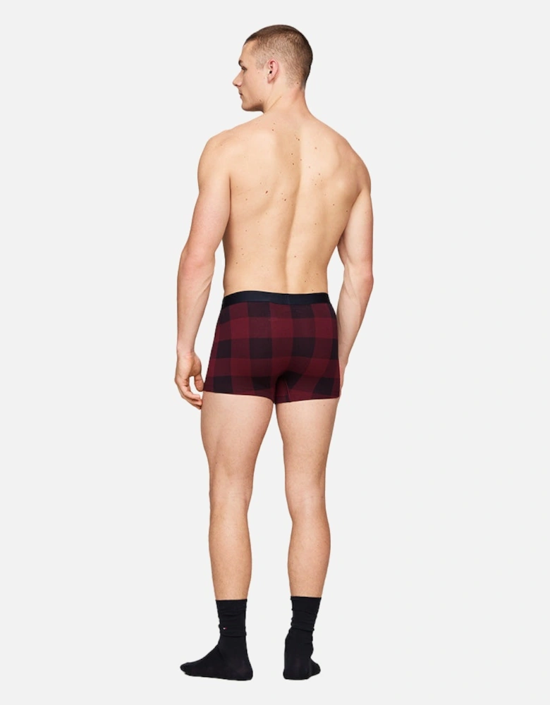 TH Original Boxer Trunks & Socks Gift Set, Red/Navy