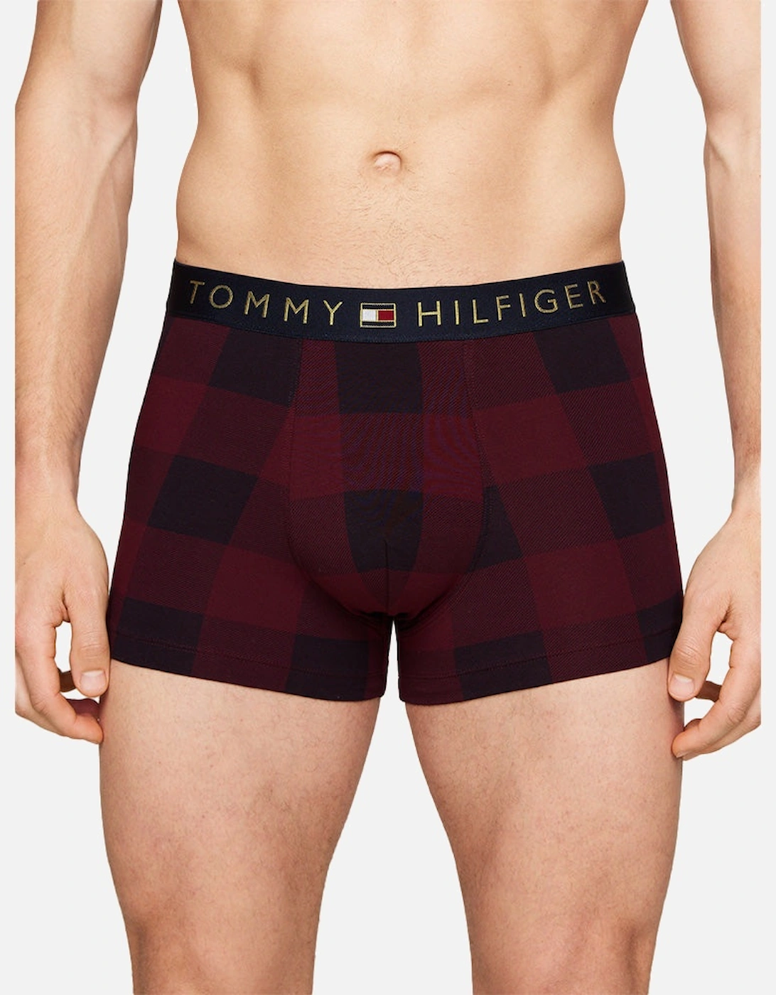 TH Original Boxer Trunks & Socks Gift Set, Red/Navy