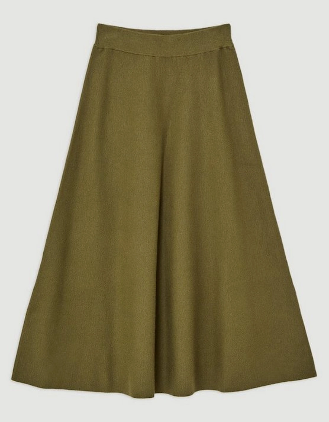 Lydia Millen Viscose Blend Milano Knit Full Midi Skirt