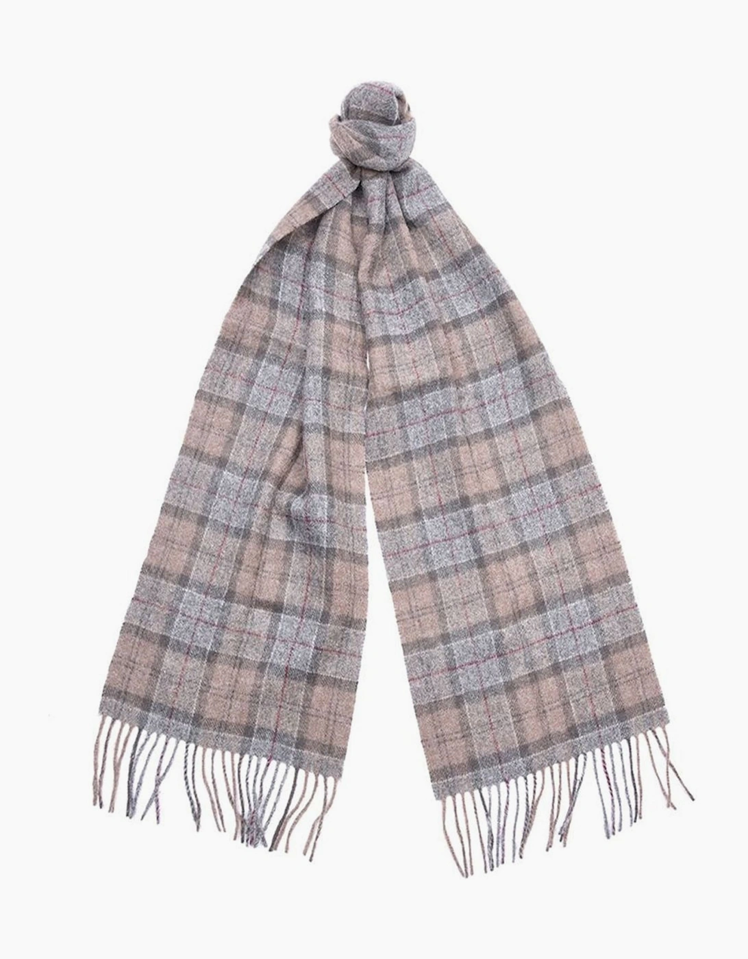 Men's Barbour Tartan Lambswool Scarf - Winter Tartan