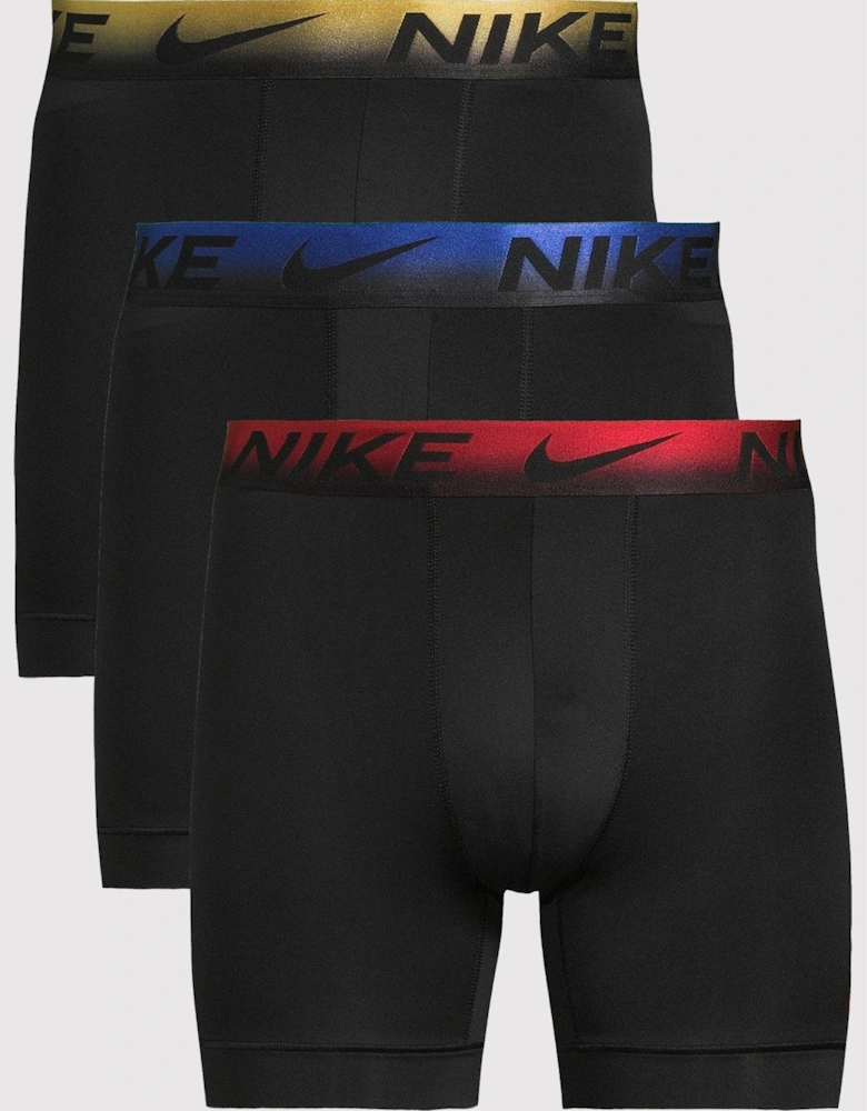 3pk Boxer Brief - Black/ombre Waistband