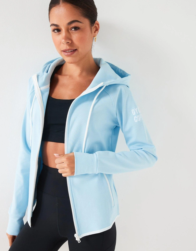 Women's Training Chill Zip Hoodie - Blue