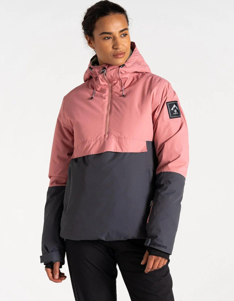 Women's Ski Snowburst Overhead Jacket - Pink