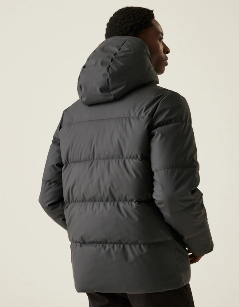 Mens Saltern Padded Insulated Hooded Jacket