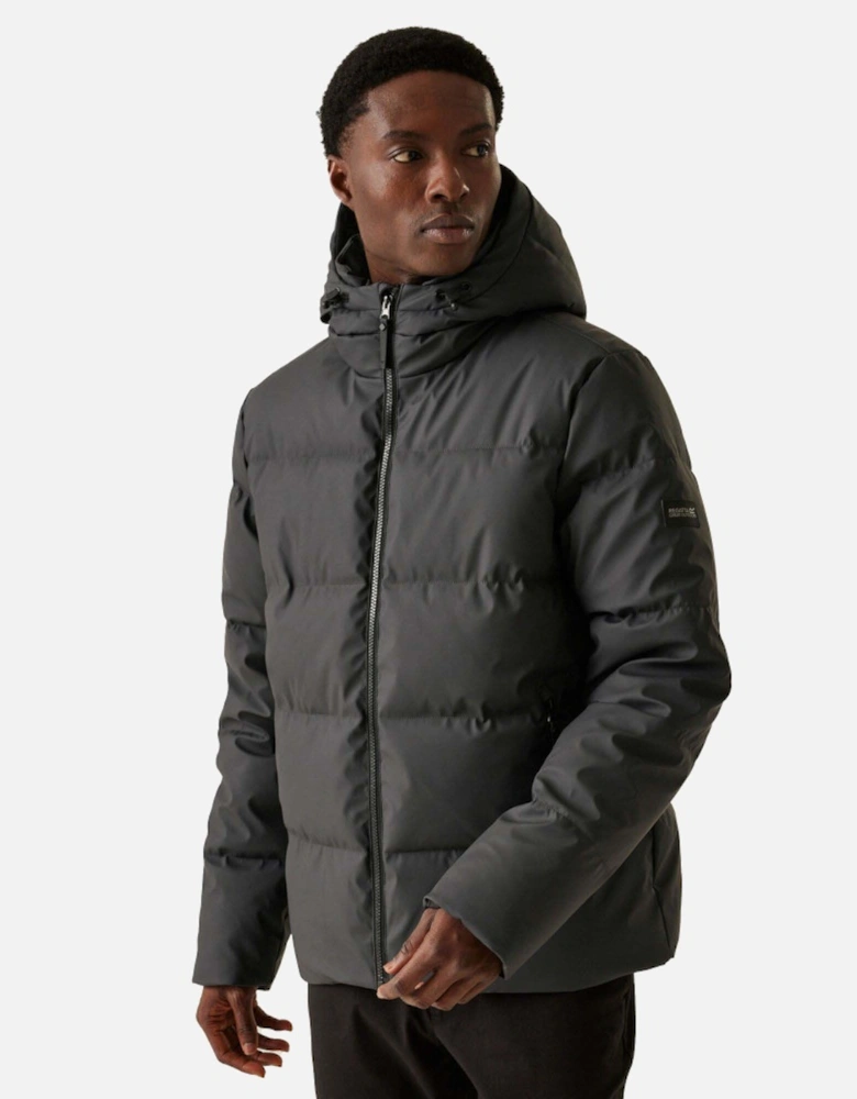 Mens Saltern Padded Insulated Hooded Jacket