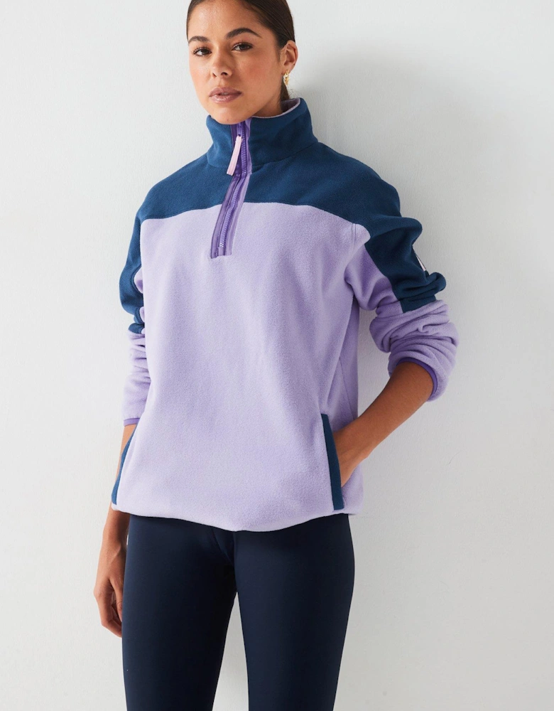 Women's Training Fleck Hoodie - Lilac