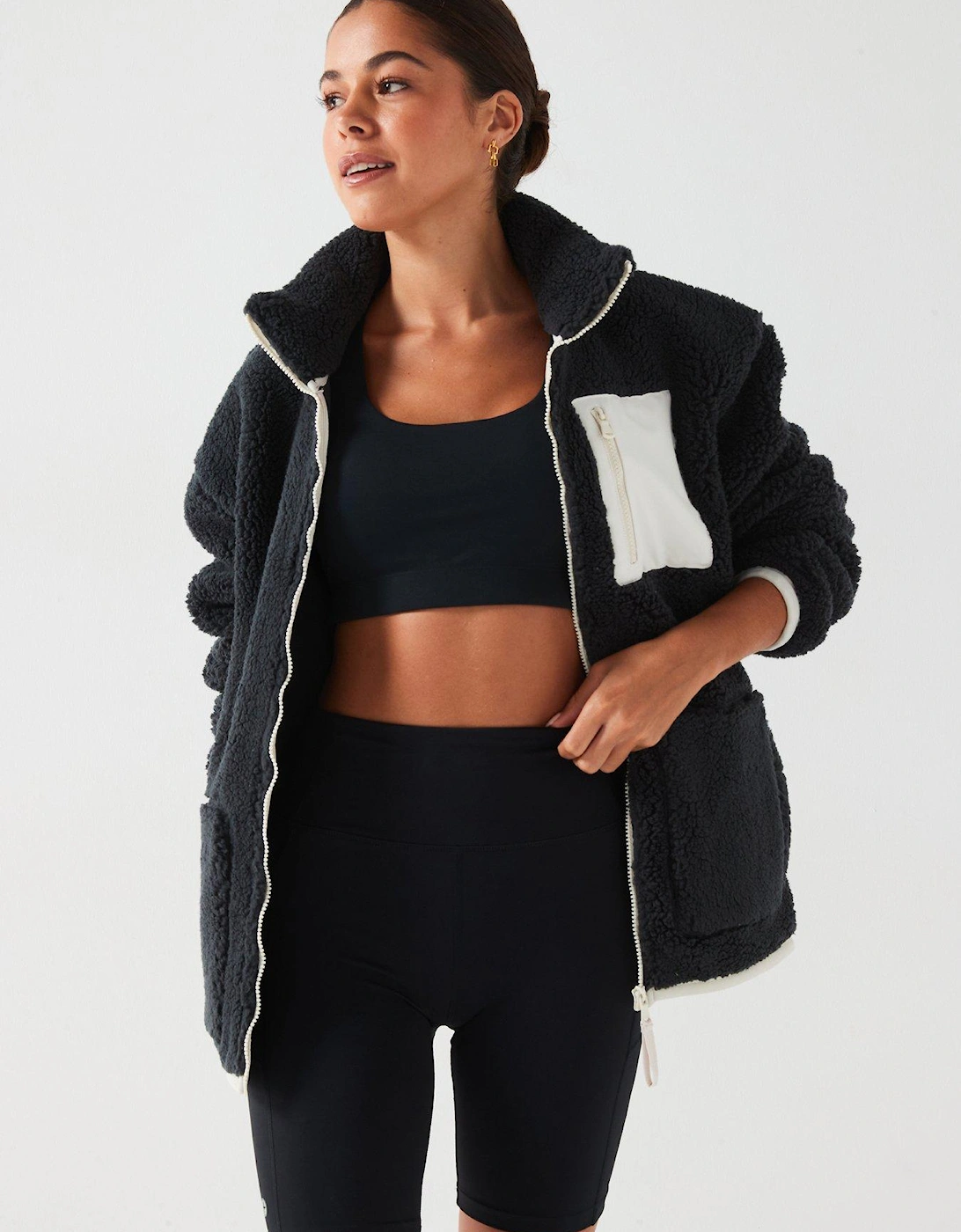 Training Industry Fleece Jacket - Dark Grey, 2 of 1
