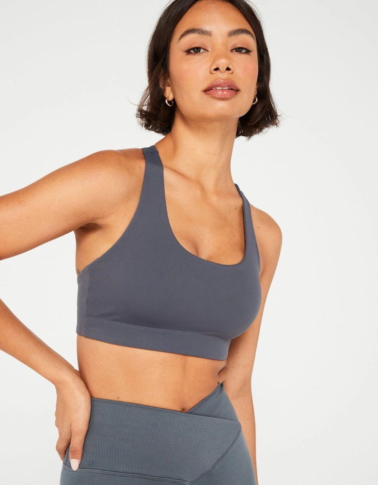 Women's Training Aurora Bra - Grey