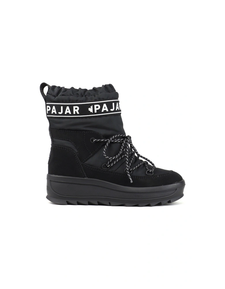 Galaxy Ankle Snow Boots - Black