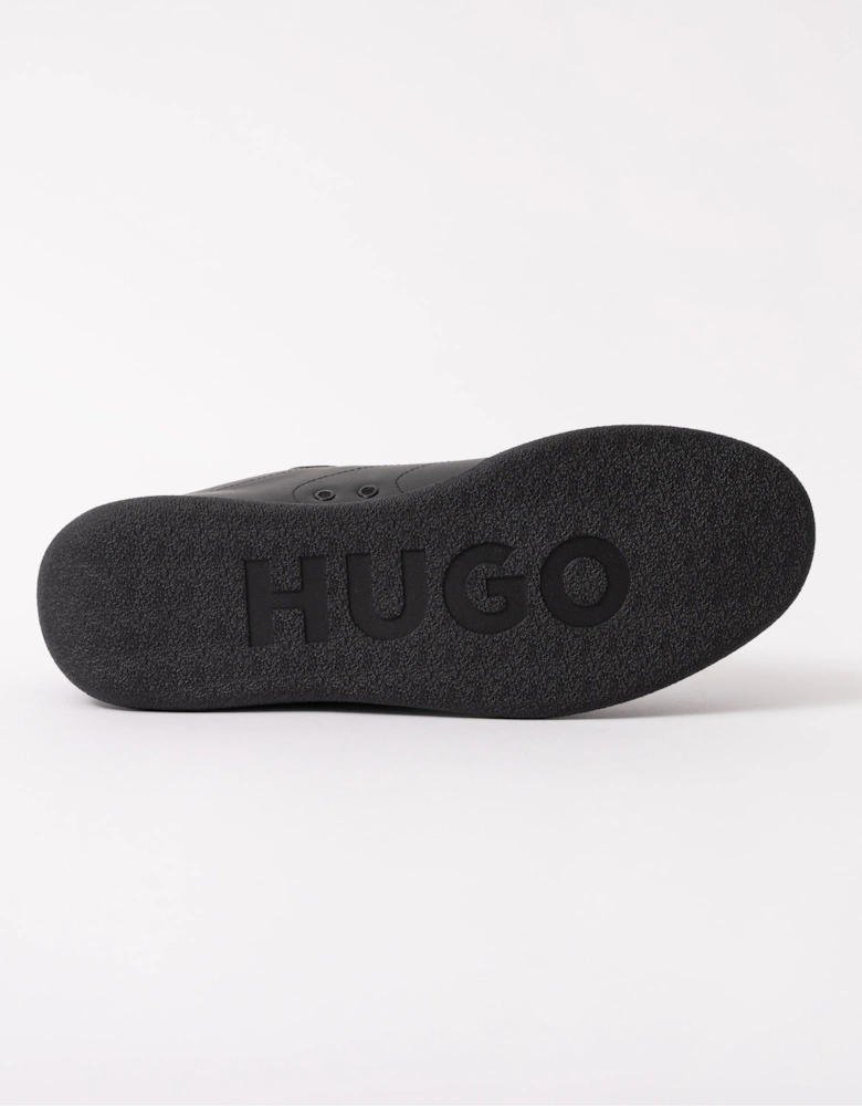 HUGO Riven Tenn Mens Cupsole Trainers with Logo Details on Rubber Outsole