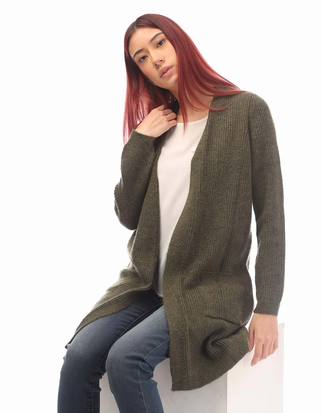 Jade Open Cardigan