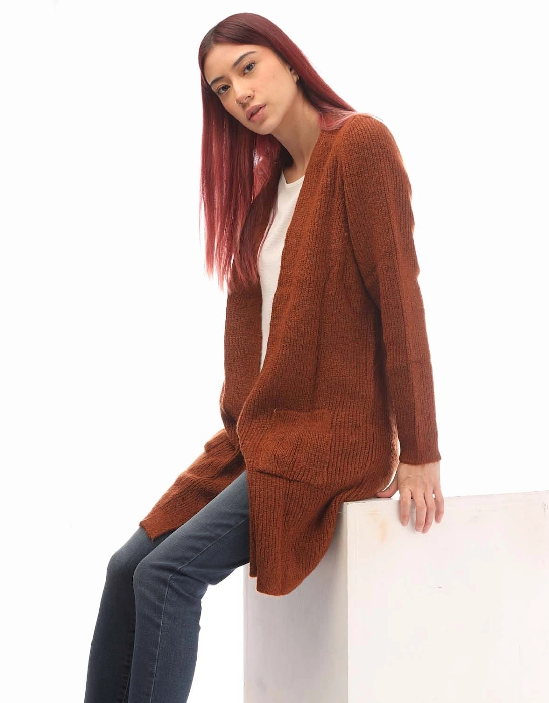 Jade Open Cardigan