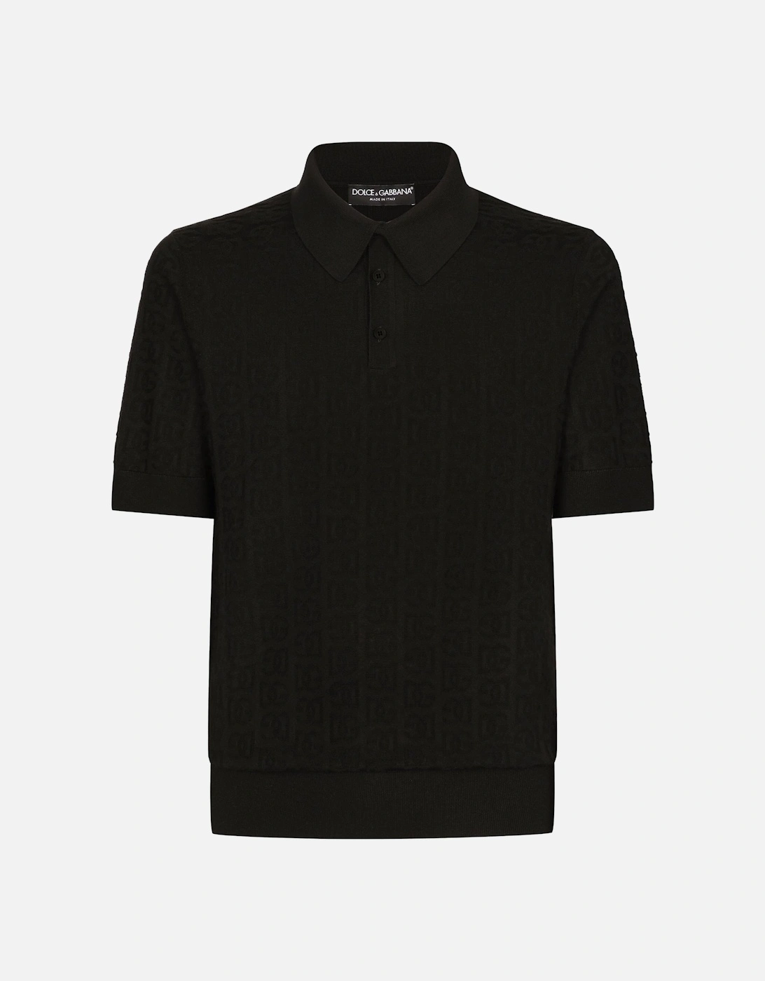 Knitted Polo Black, 6 of 5