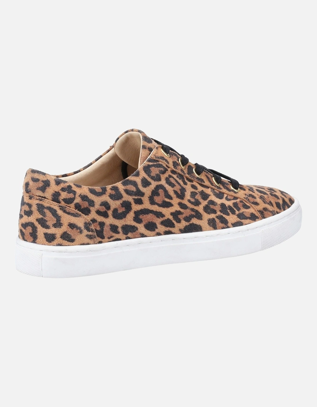 Tessa Suede Women's Leopard Trainers