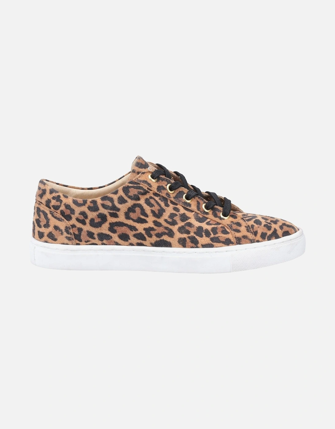 Tessa Suede Women's Leopard Trainers