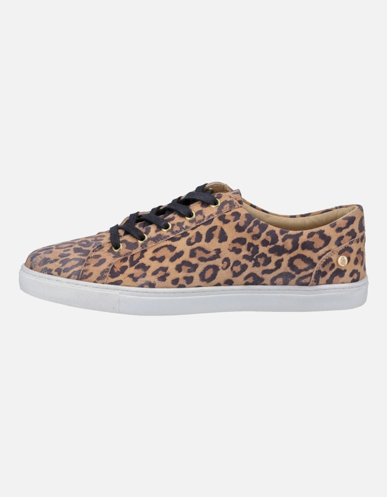 Tessa Suede Women's Leopard Trainers