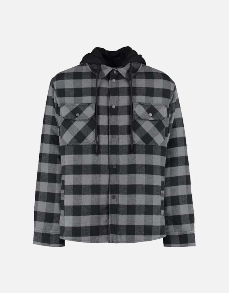 Arrow Padded Flannel Grey Jacket