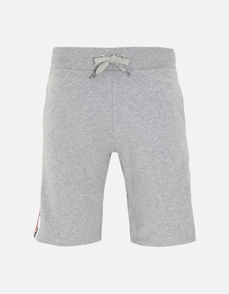 Branded Tape Legs Grey Shorts