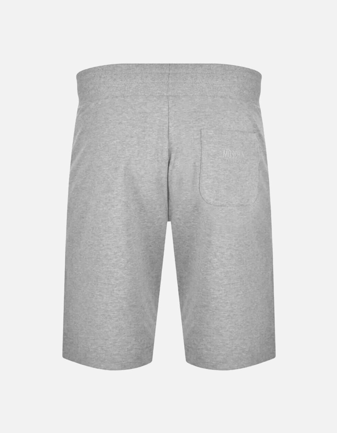 Branded Tape Legs Grey Shorts